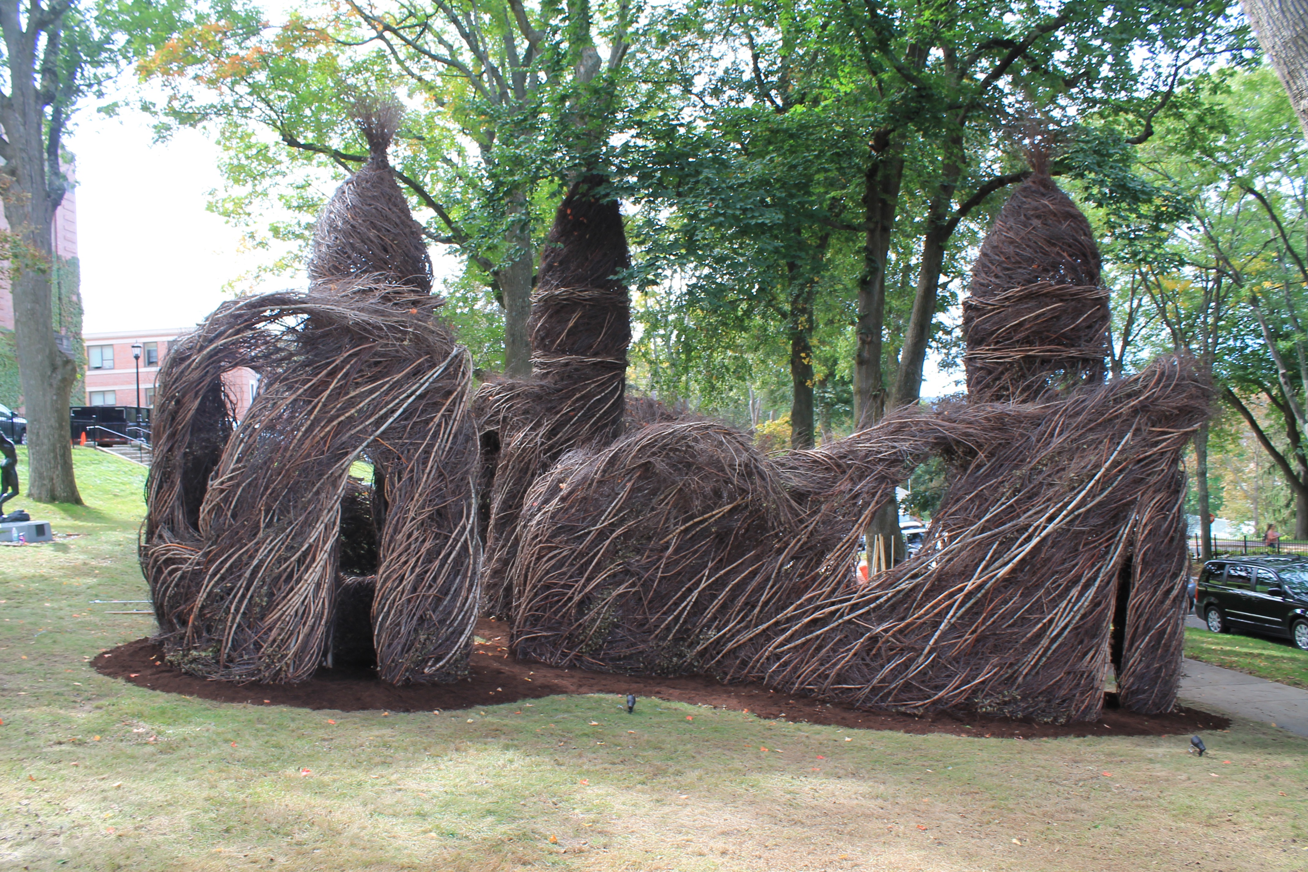 StickWorks Project Provides Aesthetic to Holy Cross