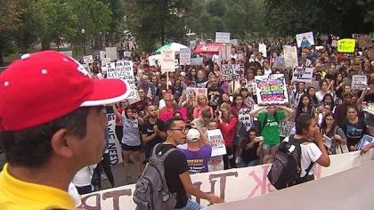 Fr. Boroughs and Campus Community Address the DACA Crisis