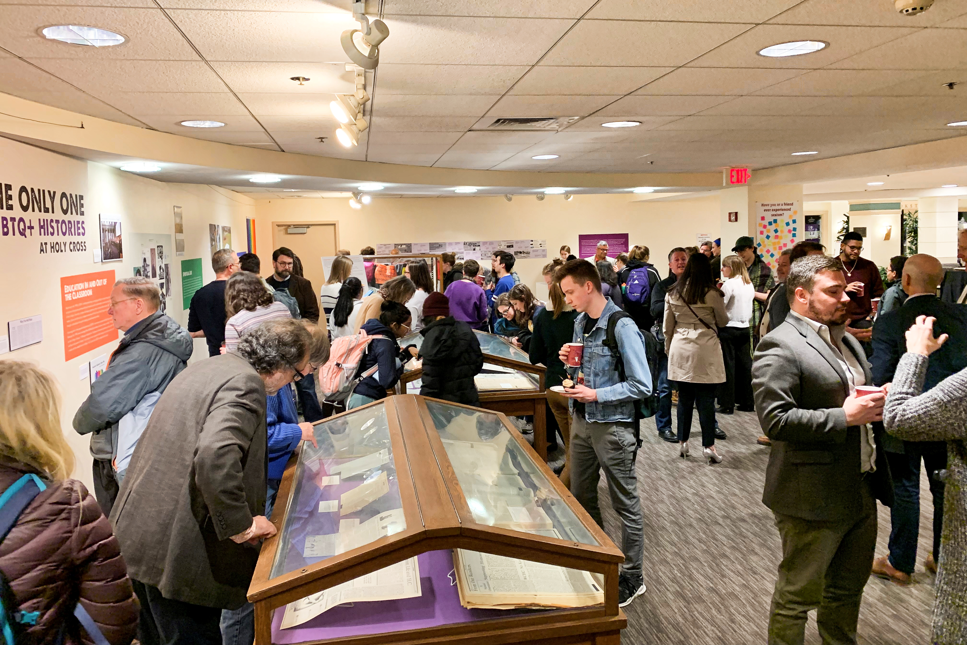 I’m Not The Only One: LGBTQ+ Histories at Holy Cross Exhibit
