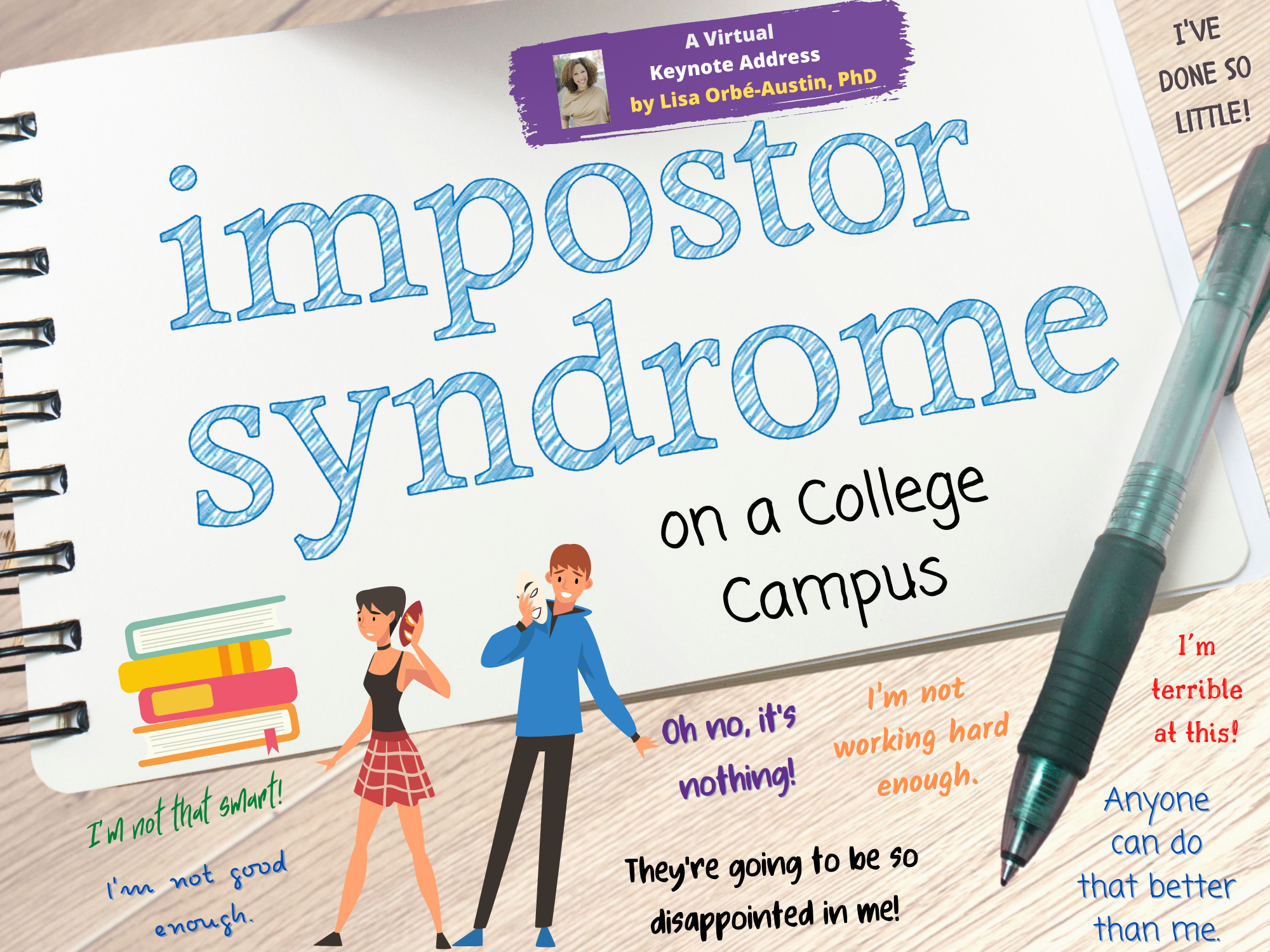 “Impostor Syndrome on a College Campus” – Dr. Lisa Orbé-Austin’s Keynote Address to the Holy Cross Community