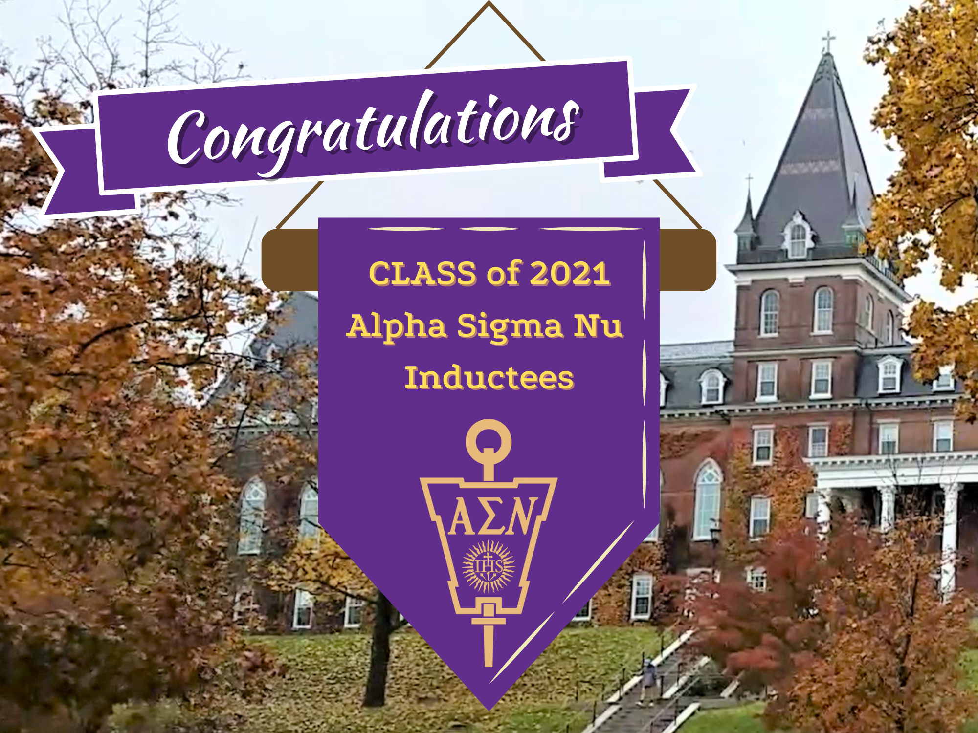 Alpha Sigma Nu Inductees