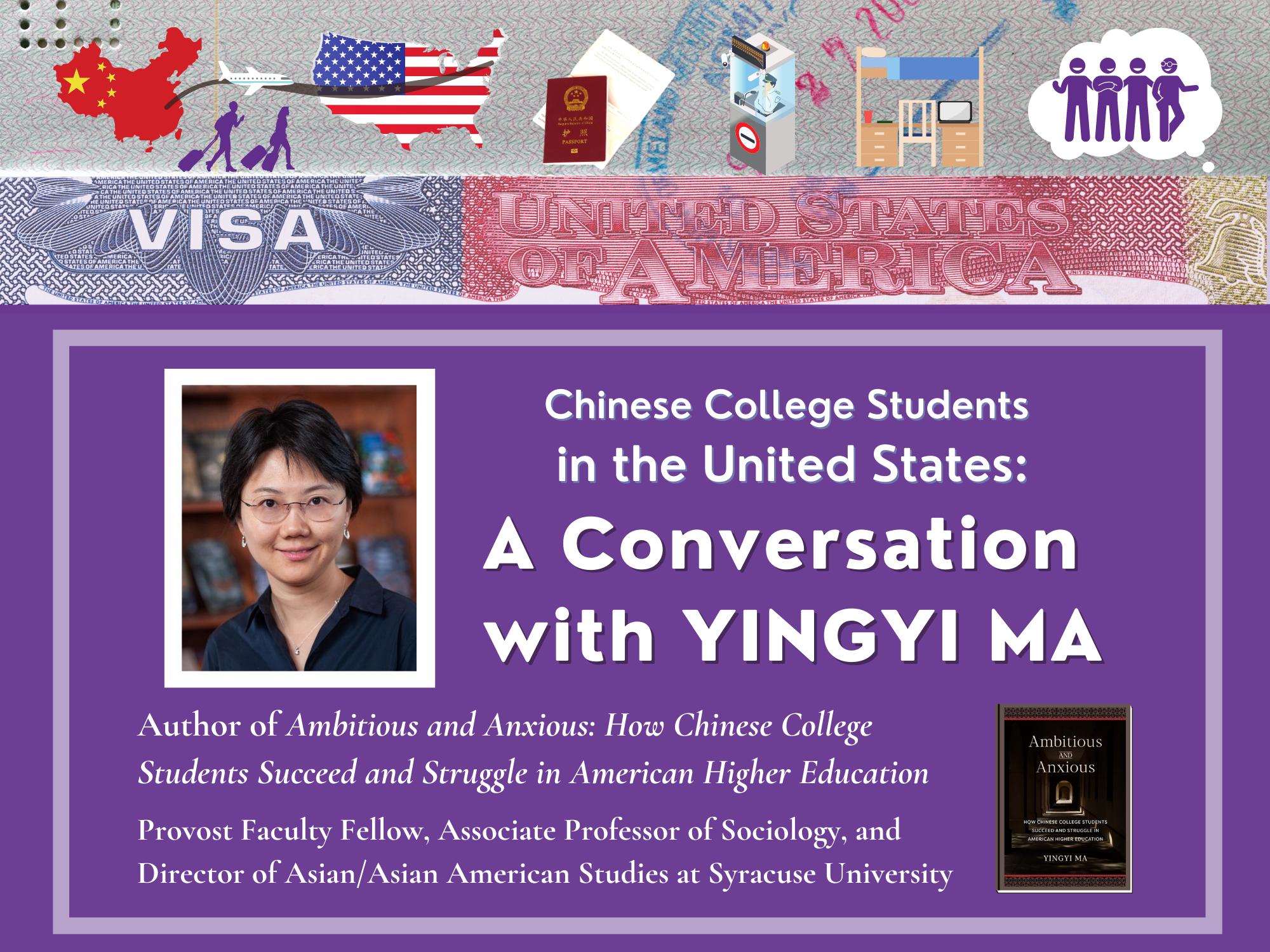 Professor Yingyi Ma Speaks about Chinese Students in the United States in Online Event