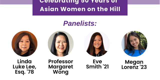 Occupying Space: 50 Years of Asian Women on the Hill