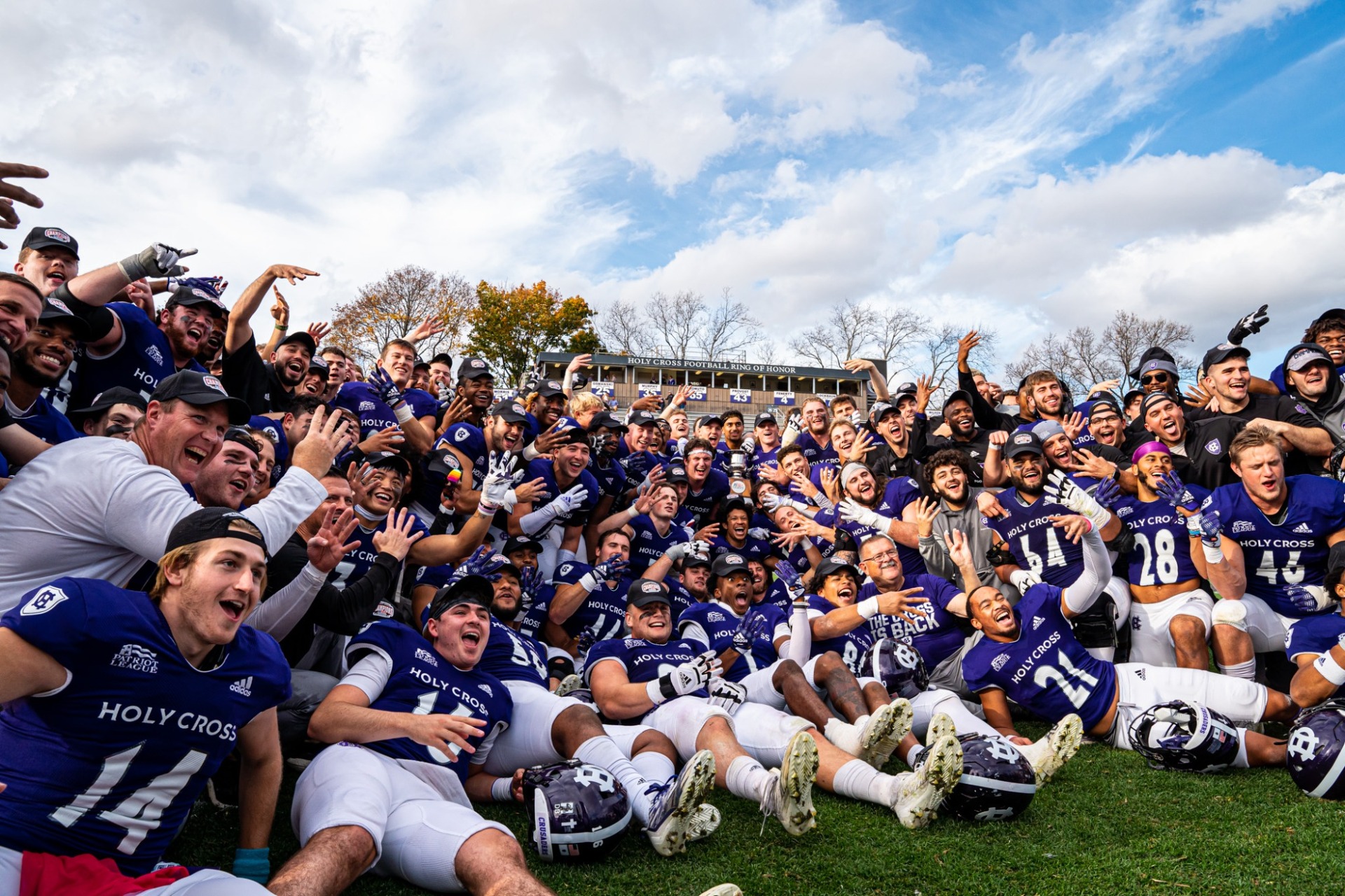 Holy Cross Football Stars Shine at Pro Day The Spire