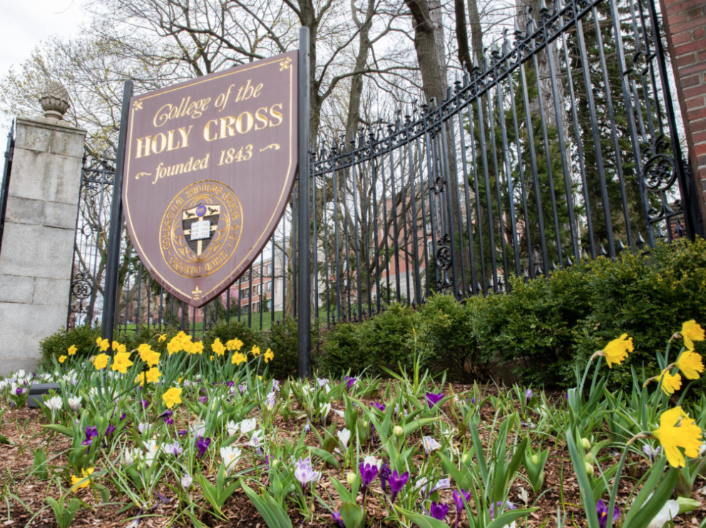 Springtime at Holy Cross