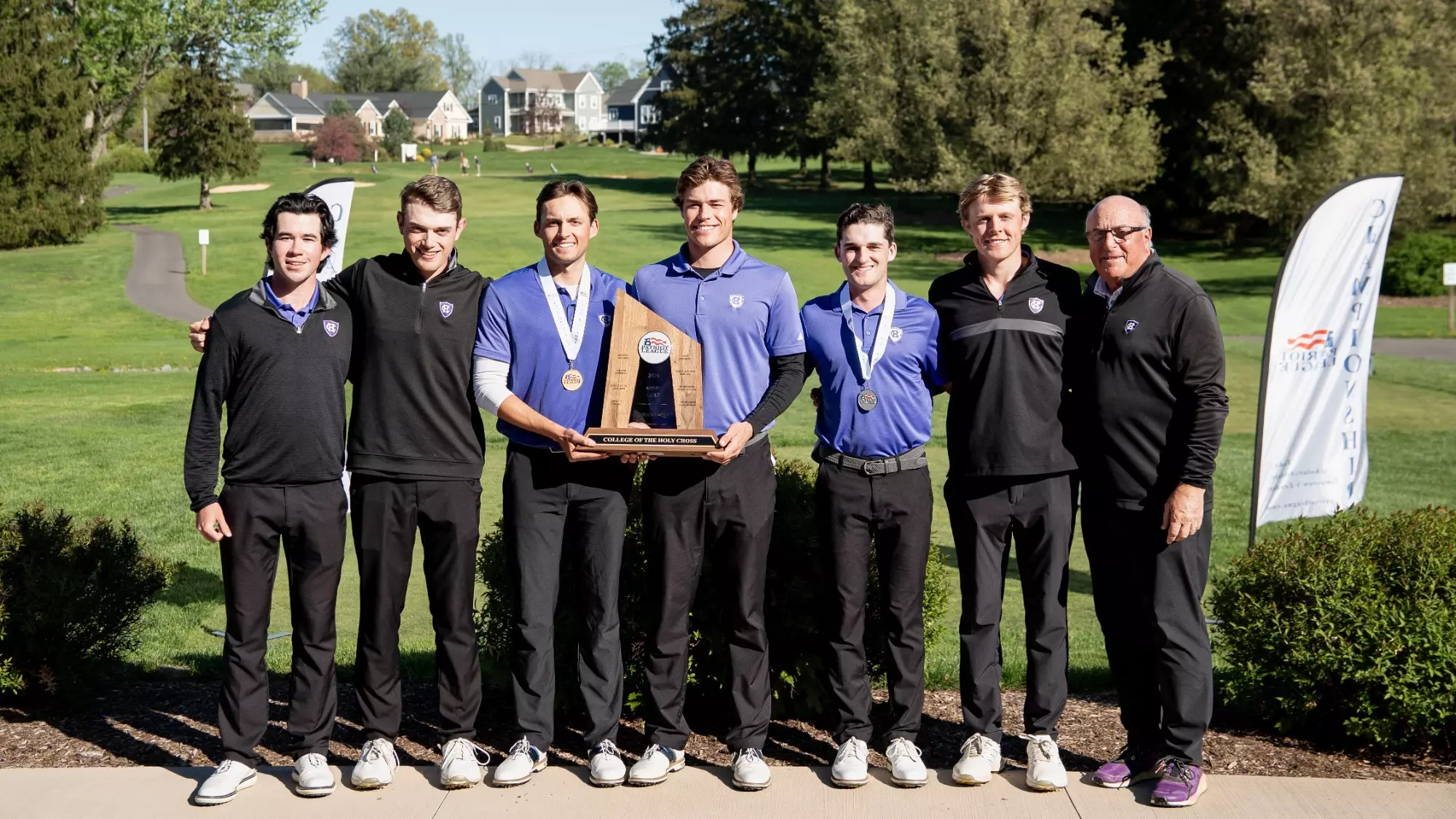 Holy Cross Men’s Golf Finishes Second in Patriot League Championship; Finishes Off Historic Season