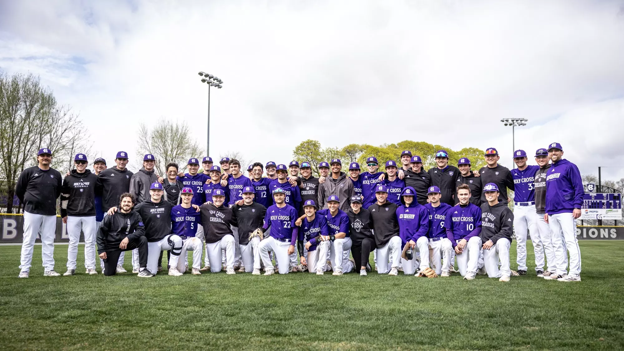 Holy Cross Baseball Team Earns 2025 Patriot League Regular Season Title