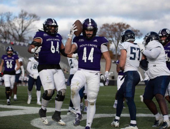 Colorblind Student Accidentally Wears All Red to a Holy Cross Football Game