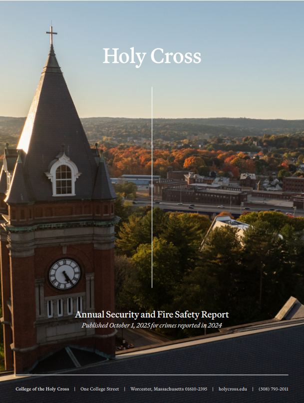 Holy Cross Publishes 2025 Security and Fire Safety Report