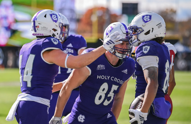 First-Years Shine, But Holy Cross Football Team Loses to Colgate in Heartbreaking Fashion at Home Against Colgate