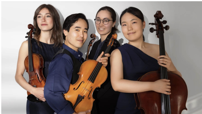 The Rasa String Quartet Graces the Stage for a Spooky Evening of Music