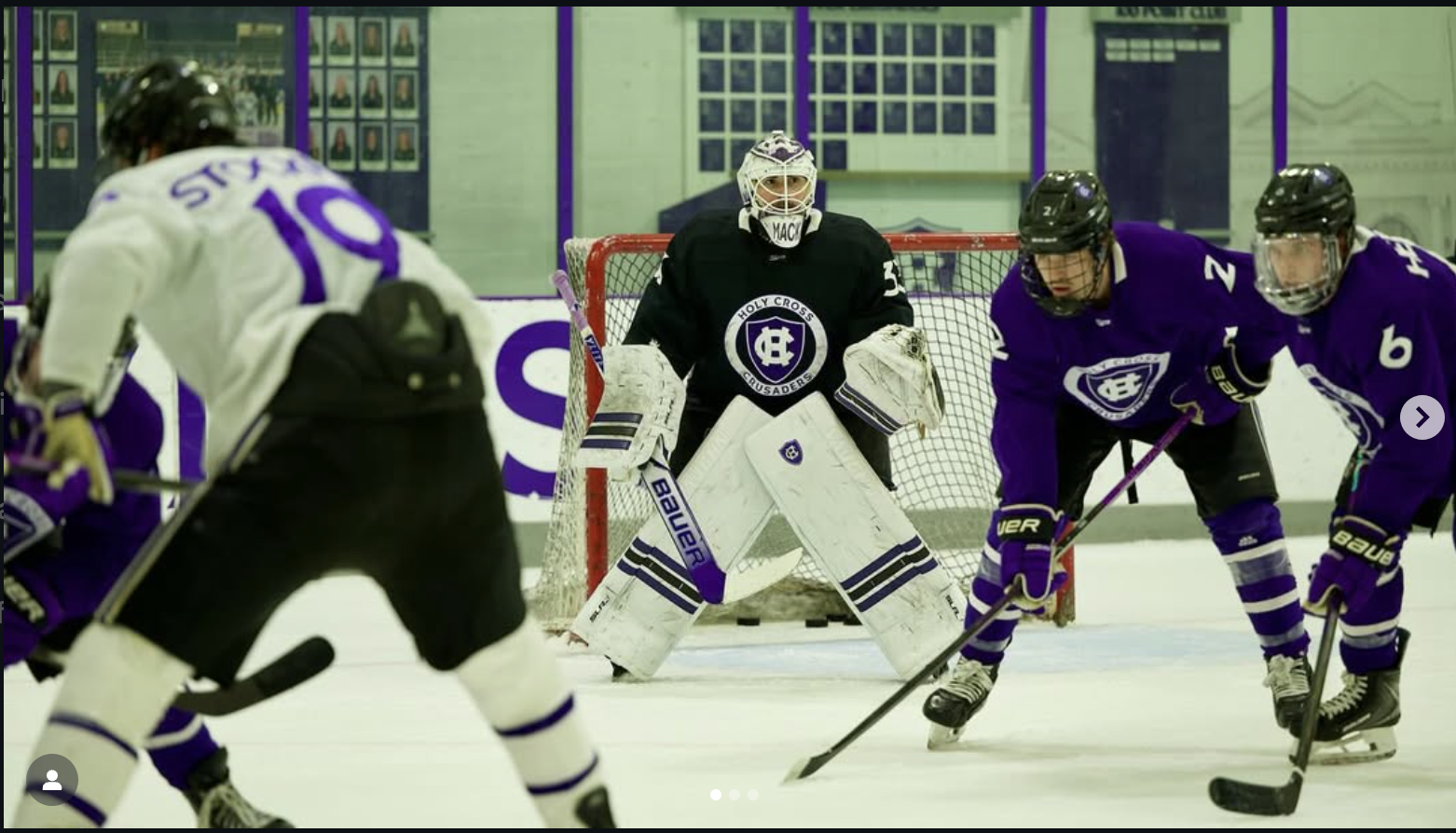 Holy Cross Men’s Ice Hockey Team Falls Short in Epic Comeback Attempt, Looks to Regain Momentum