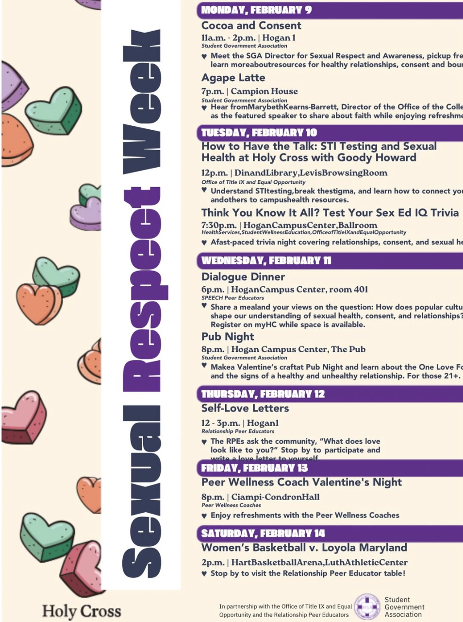 Valentine’s Day + Sexual Respect Week