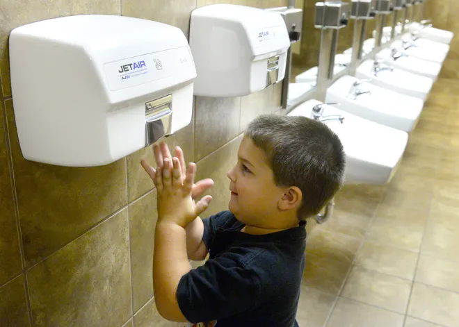 Nation’s Hand Dryers Announce Plan to Push Water Up Sleeves