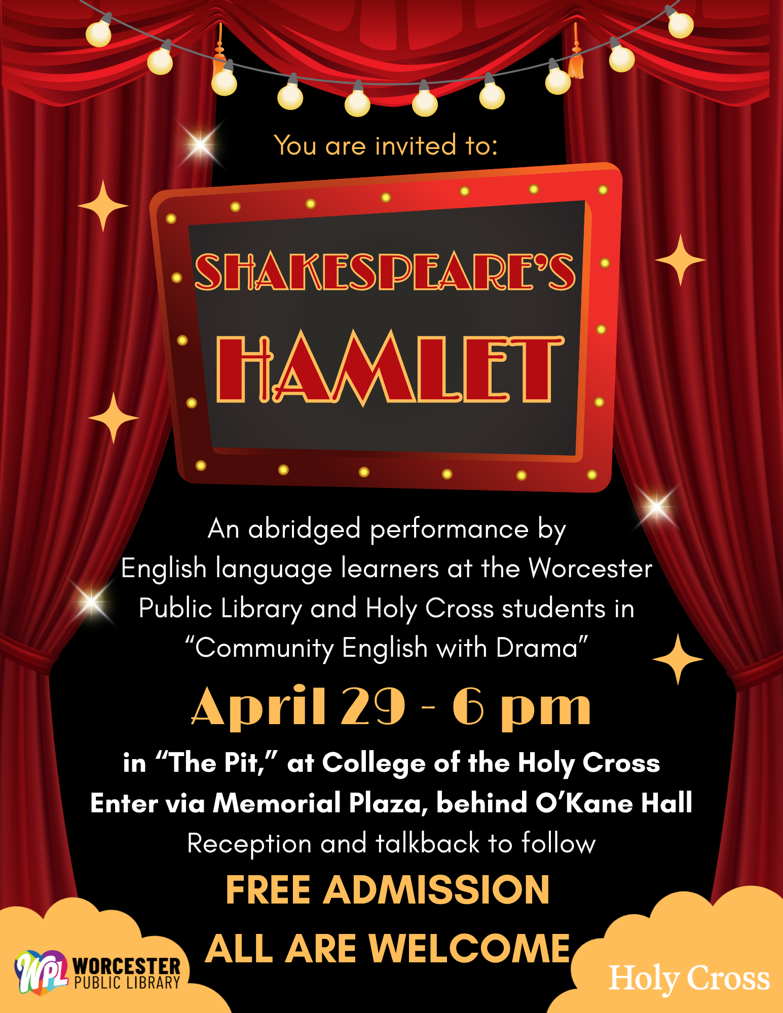 Hamlet: A Collaboration with the Worcester Community
