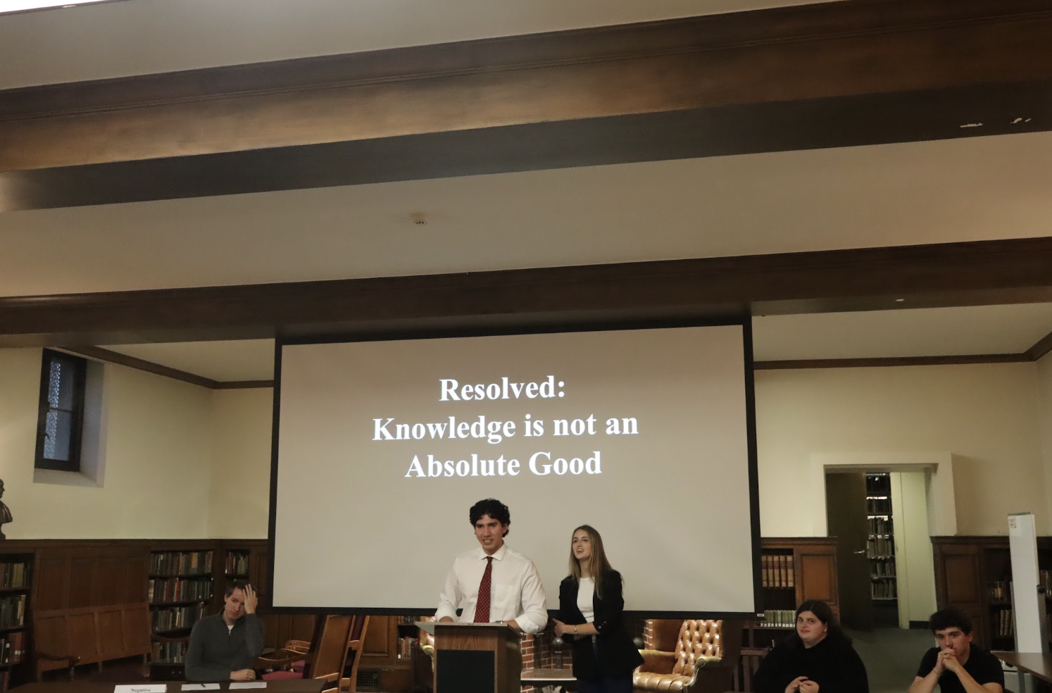 Debating the grey areas of morality and knowledge